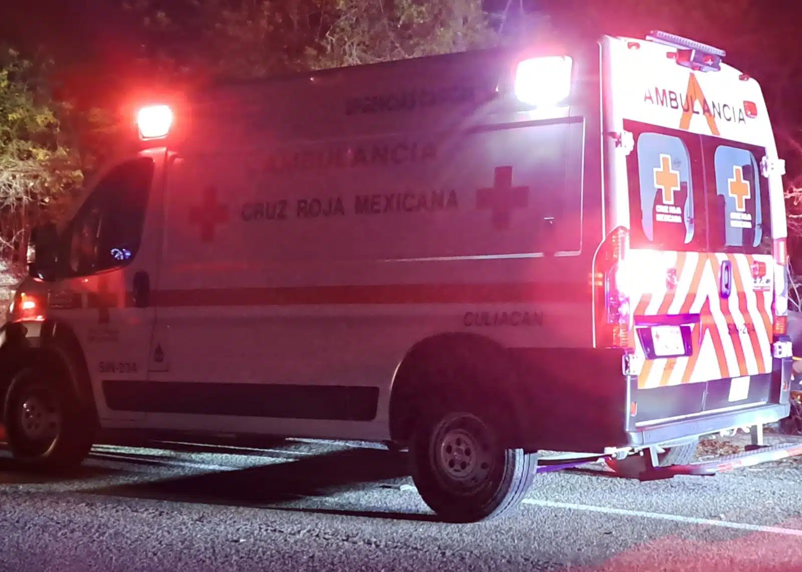Ambulancia de la Cruz Roja de Culiacán