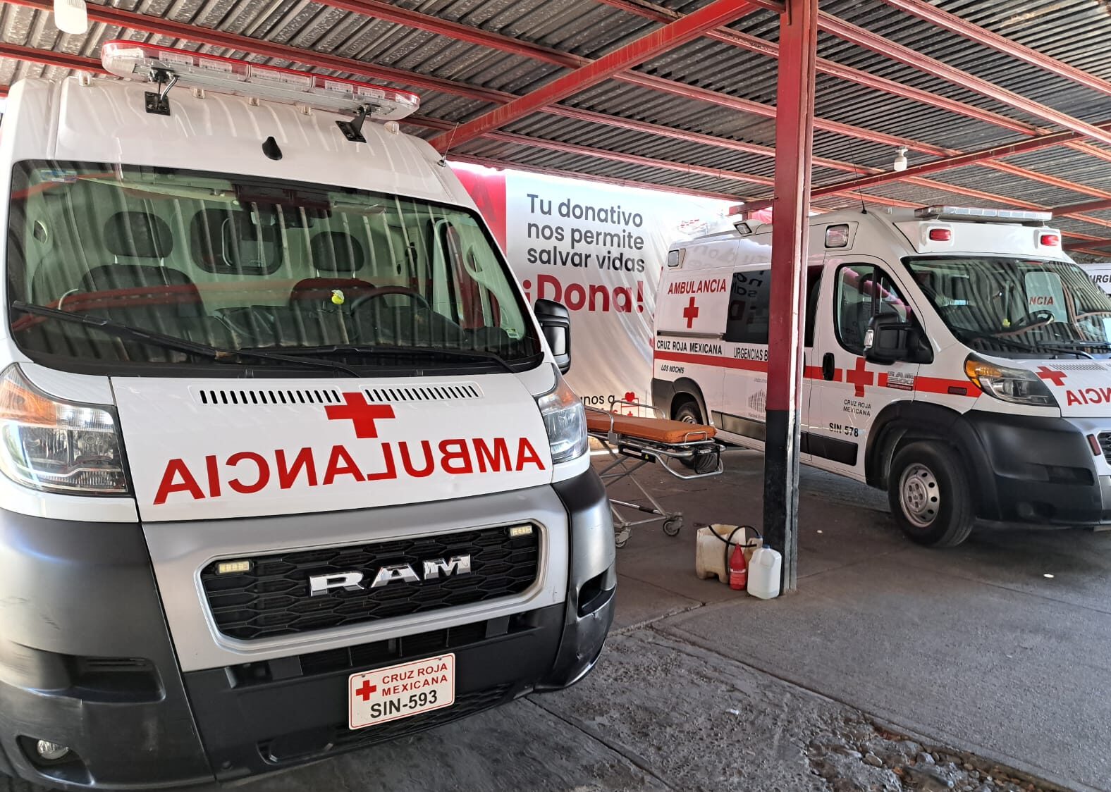 Ambulancia de la Cruz Roja