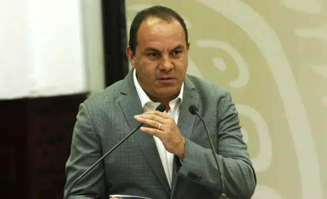 Aprueban solicitud para que Cuauhtémoc Blanco se separe del cargo como gobernador