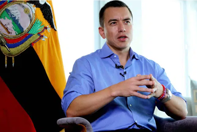 Daniel Noboa dice no arrepentirse de irrupción en embajada de México en Ecuador