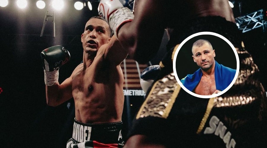 El boxeador David Benavidez