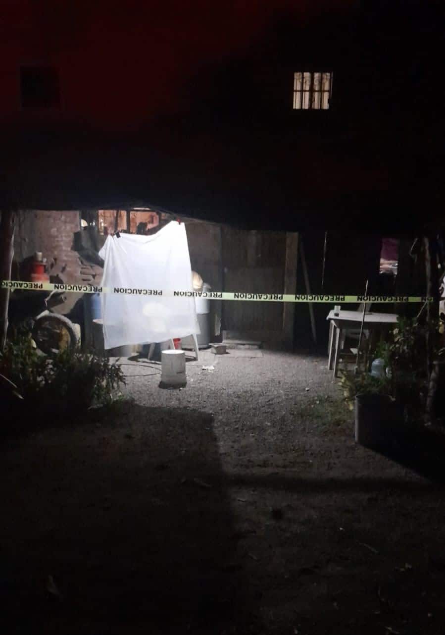 Zona delimitada donde ocurrió el accidente del joven