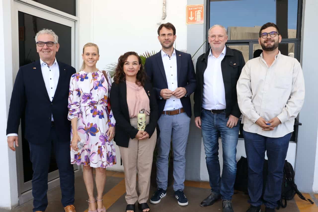 Delegación de Hamm Alemania.