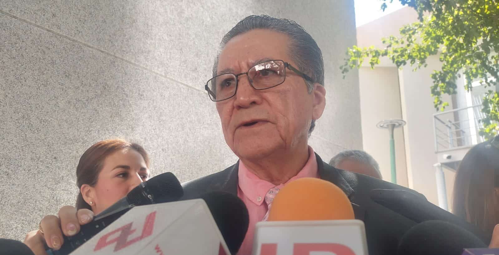 diputado presidente de la Junta de Coordinación Política del Congreso del Estado, Feliciano Castro Meléndrez.