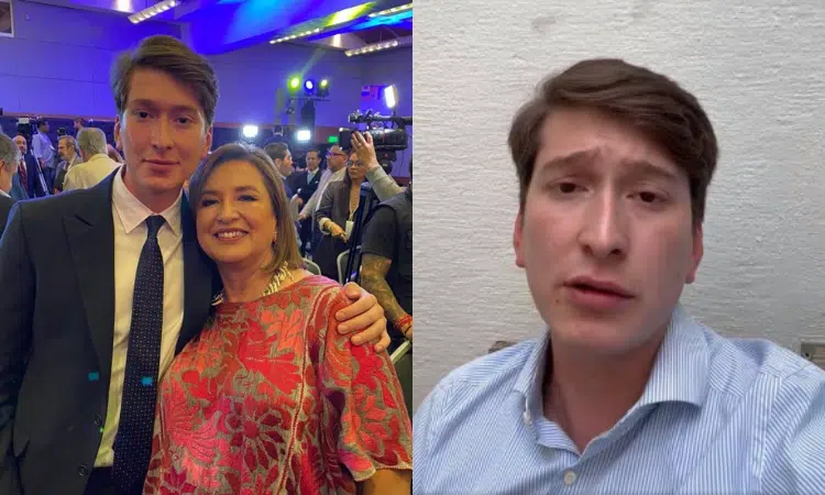 Hijo de Xóchitl Gálvez se retira de la campaña de su madre tras polémica