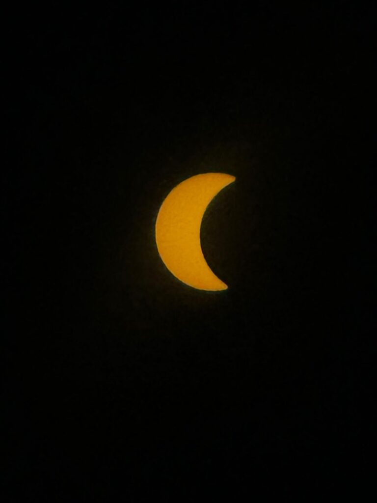 Eclipse total de Sol visto desde El Fuerte