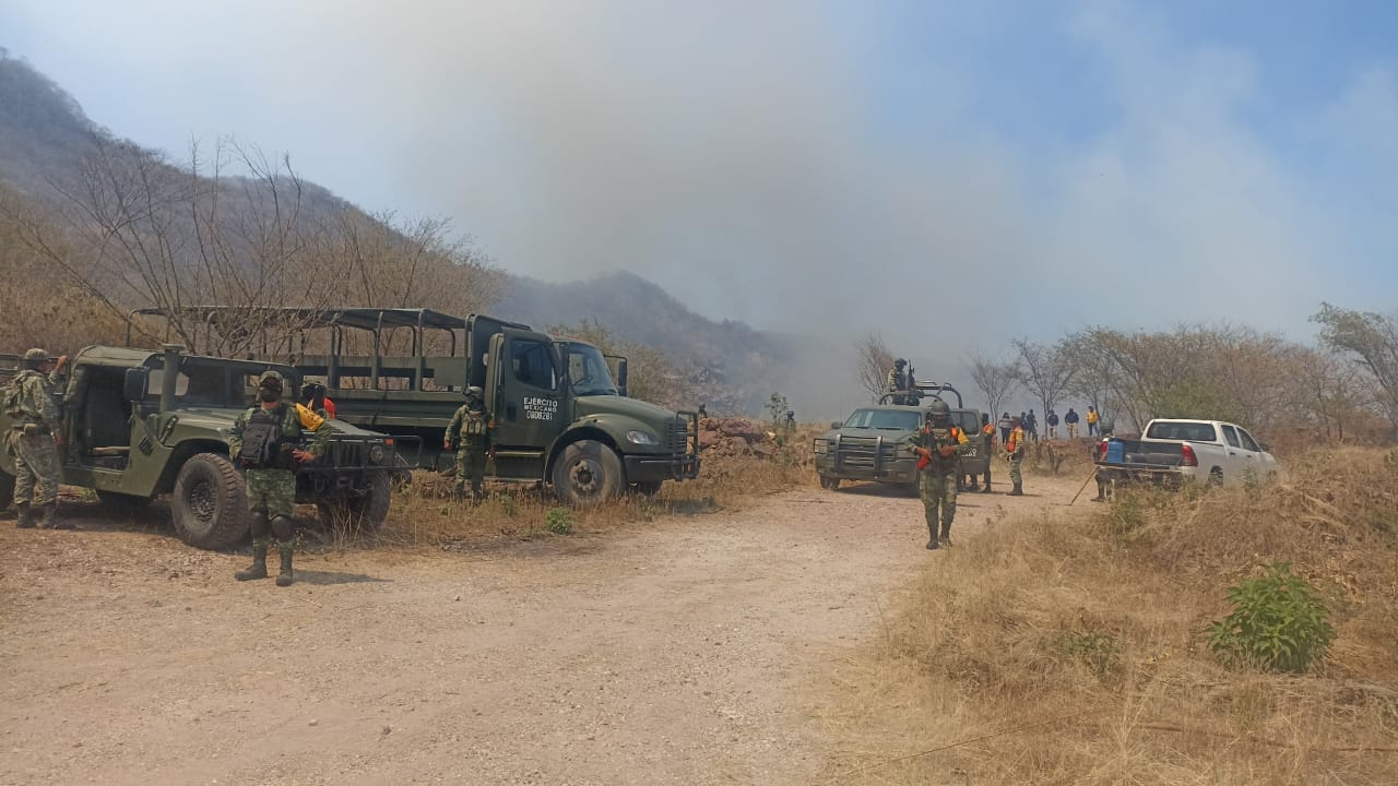 Ejército Mexicano en la sierra de Concordia