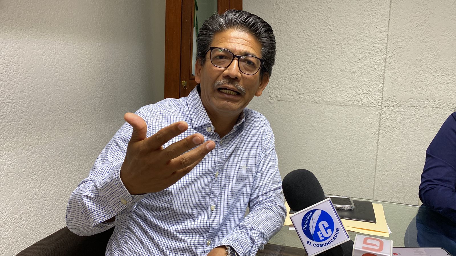 El alcalde Martín Ahumada Quintero