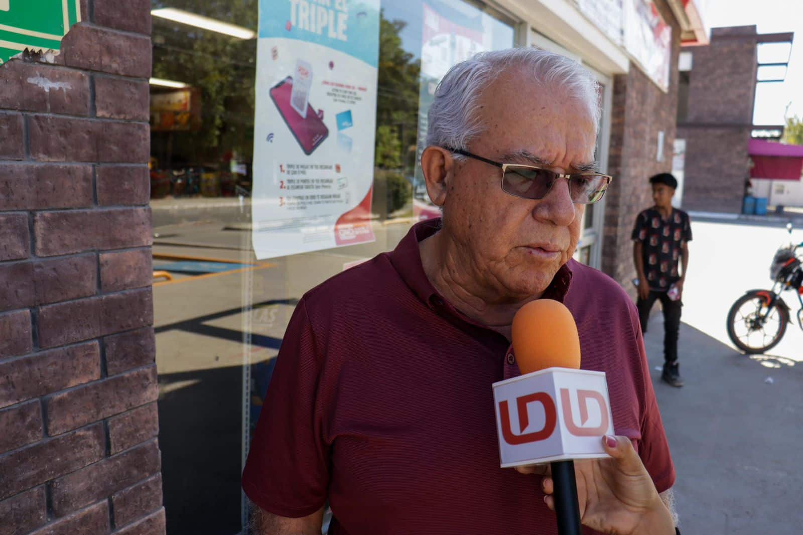 El alcalde sustituto de El Fuerte, José María Flores Soto