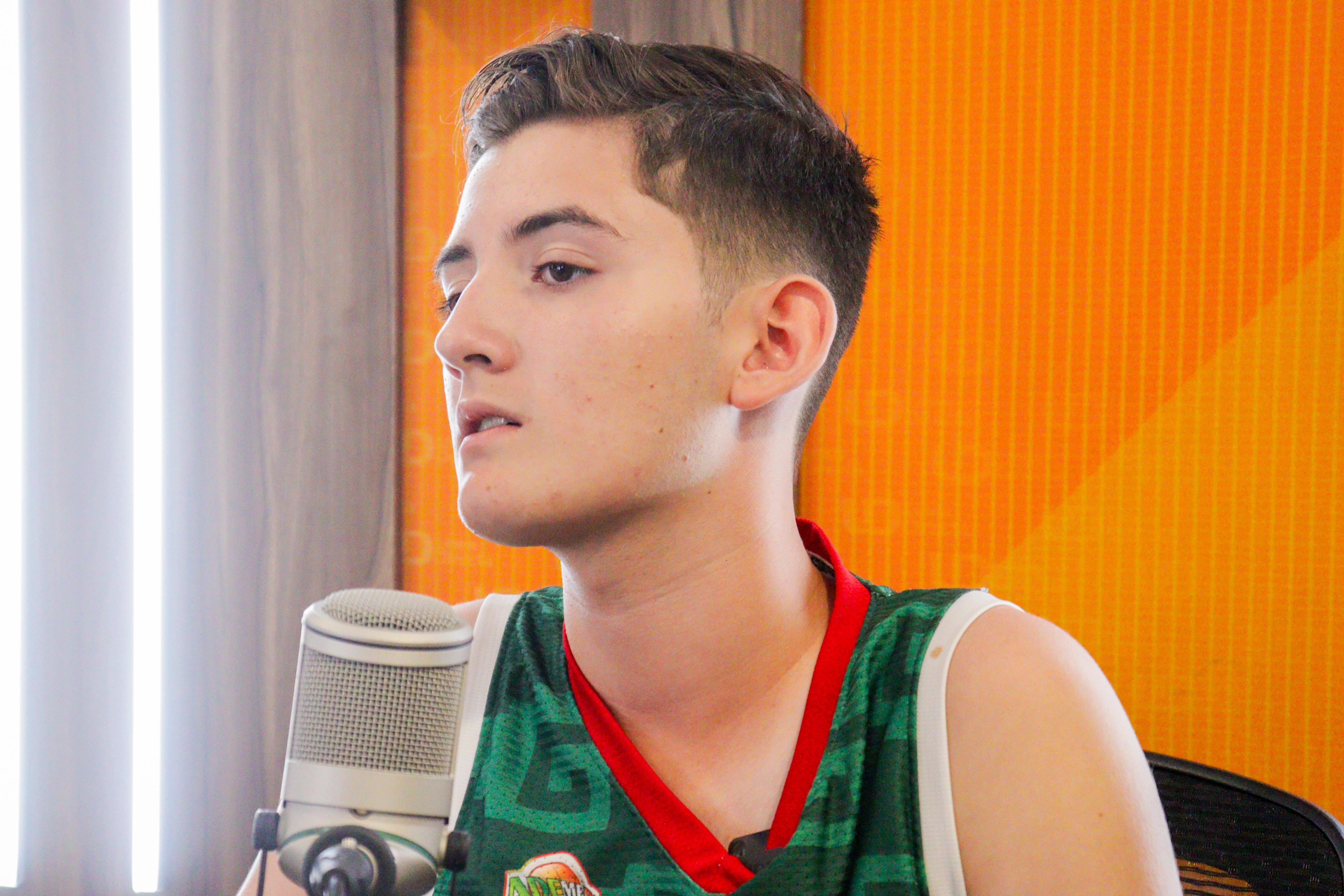 El basquetbolista sinaloense Jesús Miguel Rodríguez Flores