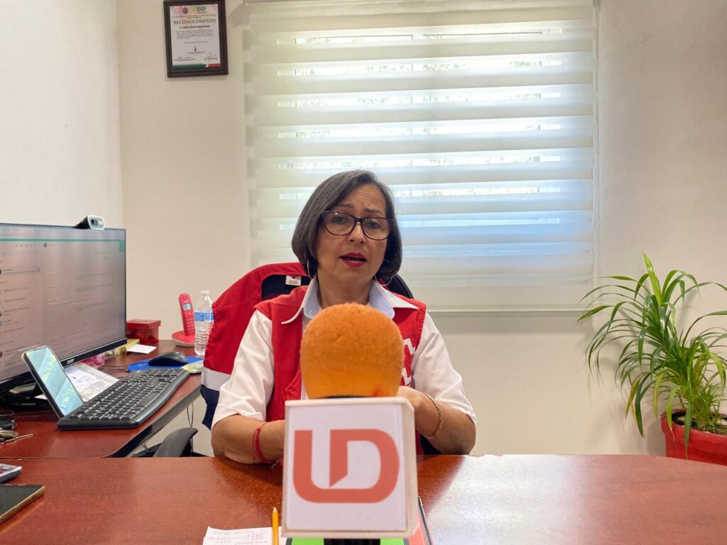 Elizabeth Sánchez Carrillo en entrevista con Línea Directa en Mazatlán
