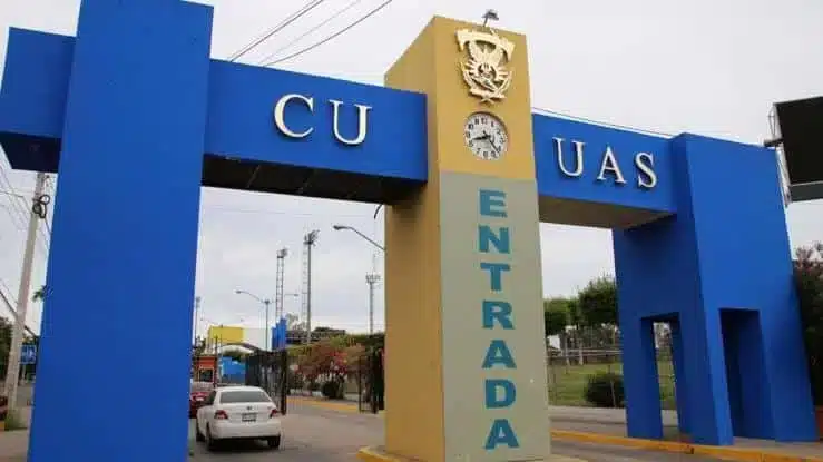 Entrada de la Universidad Autónoma de Sinaloa