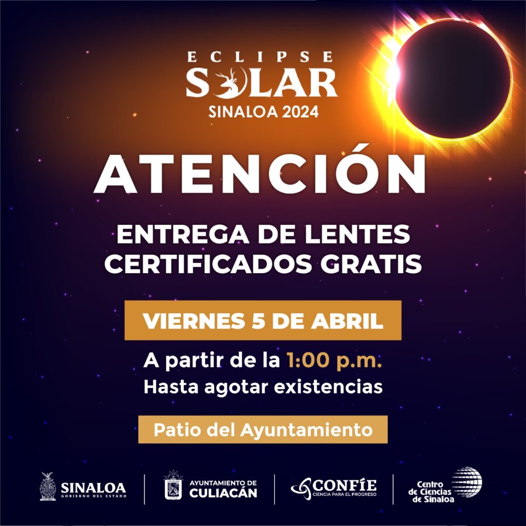 Entrega de lentes certificados gratis en Culiacán.