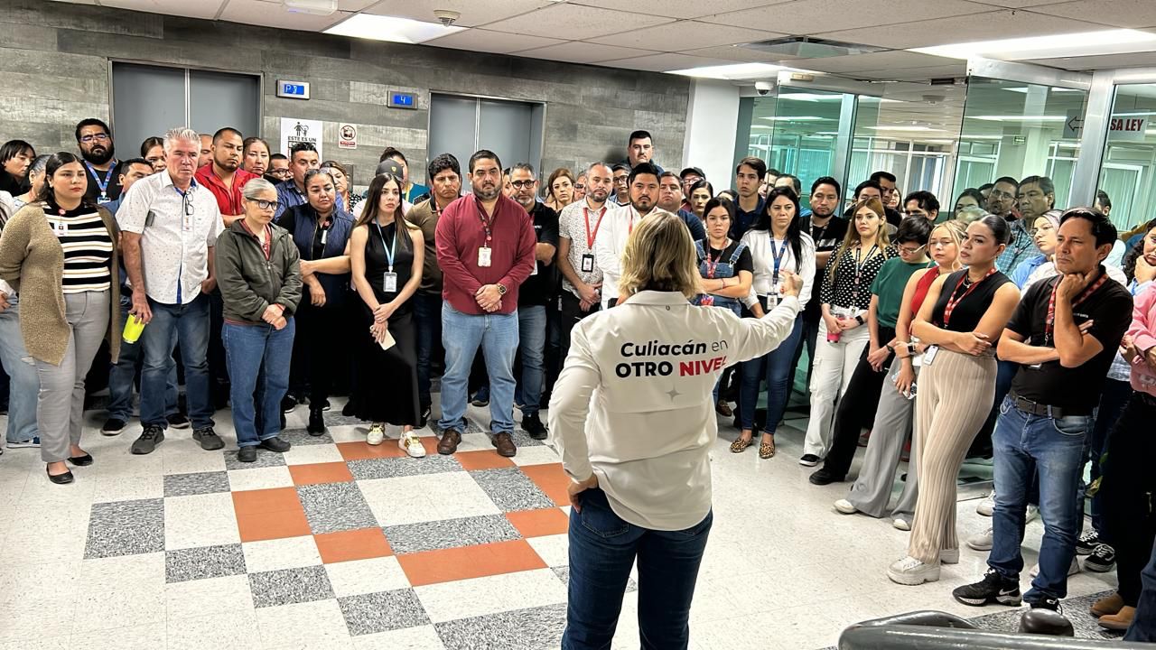 Érika Sánchez Martínez en su campaña como candidata a la presidencia municipal de Culiacán