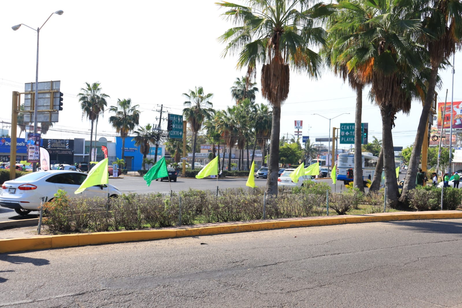Estrella Palacios realiza mega crucero para promocionar el voto en Mazatlán. / Foto: Jenifer Salcido