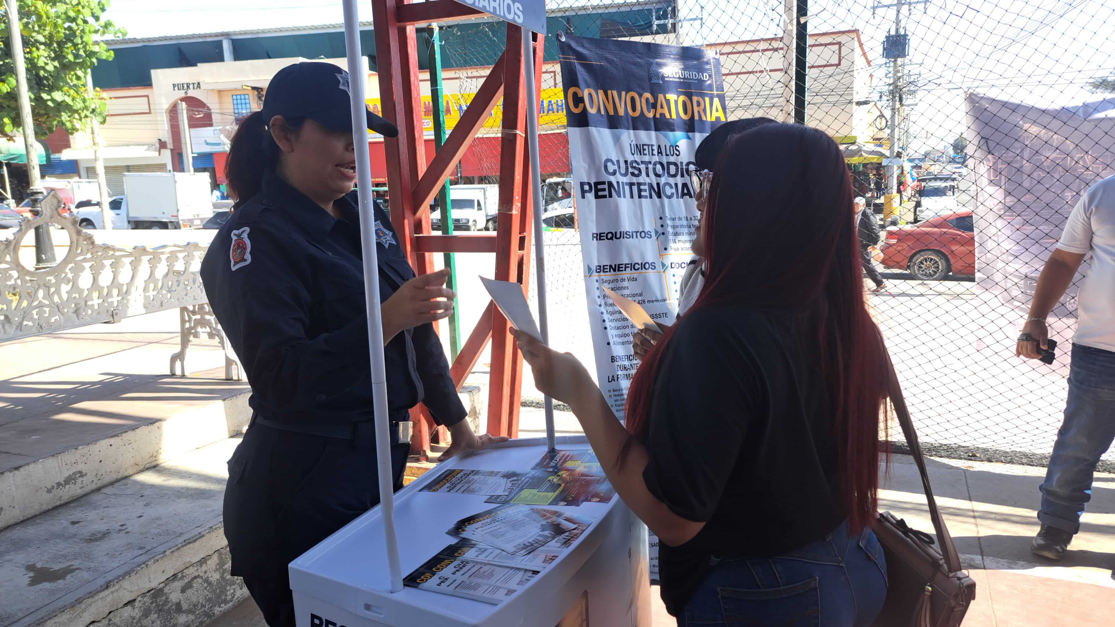 Feria del empleo para formar parte de la Policía Municipal o Estatal Preventiva en Mazatlán