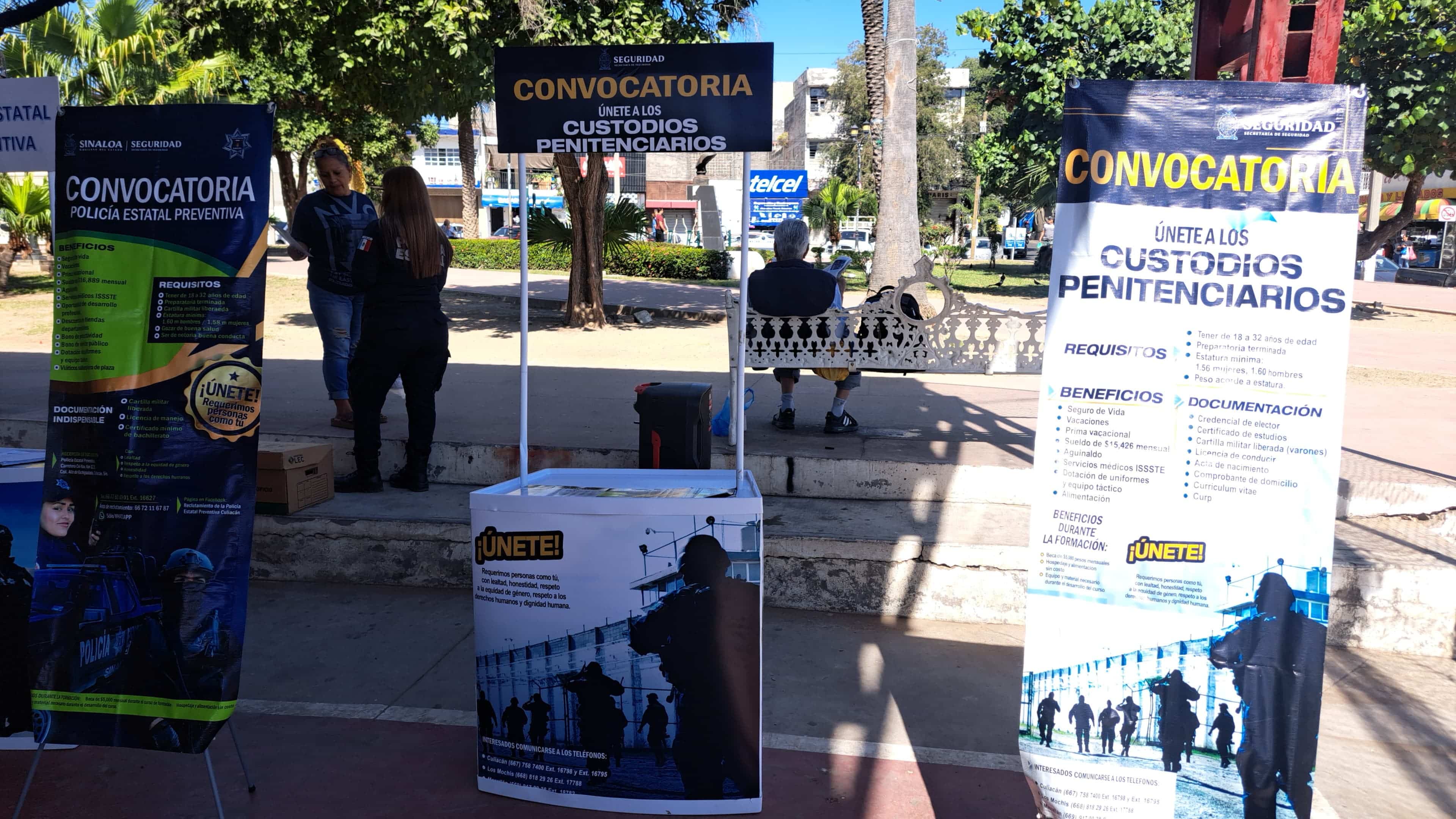Feria del empleo para formar parte de la Policía Municipal o Estatal Preventiva en Mazatlán