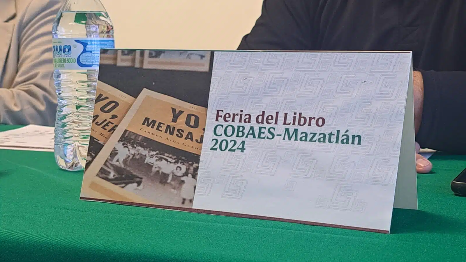 Anuncian en rueda de prensa la segunda edición de la Feria del Libro Cobaes Mazatlán 2024