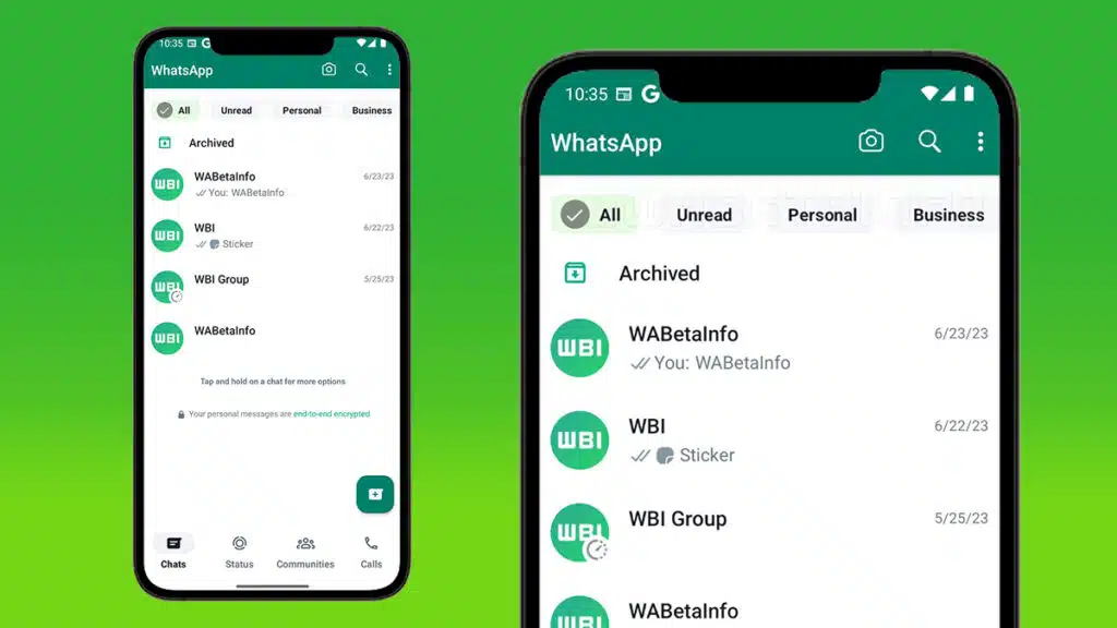 WhatsApp prepara nueva actualización de filtros en sus conversaciones
