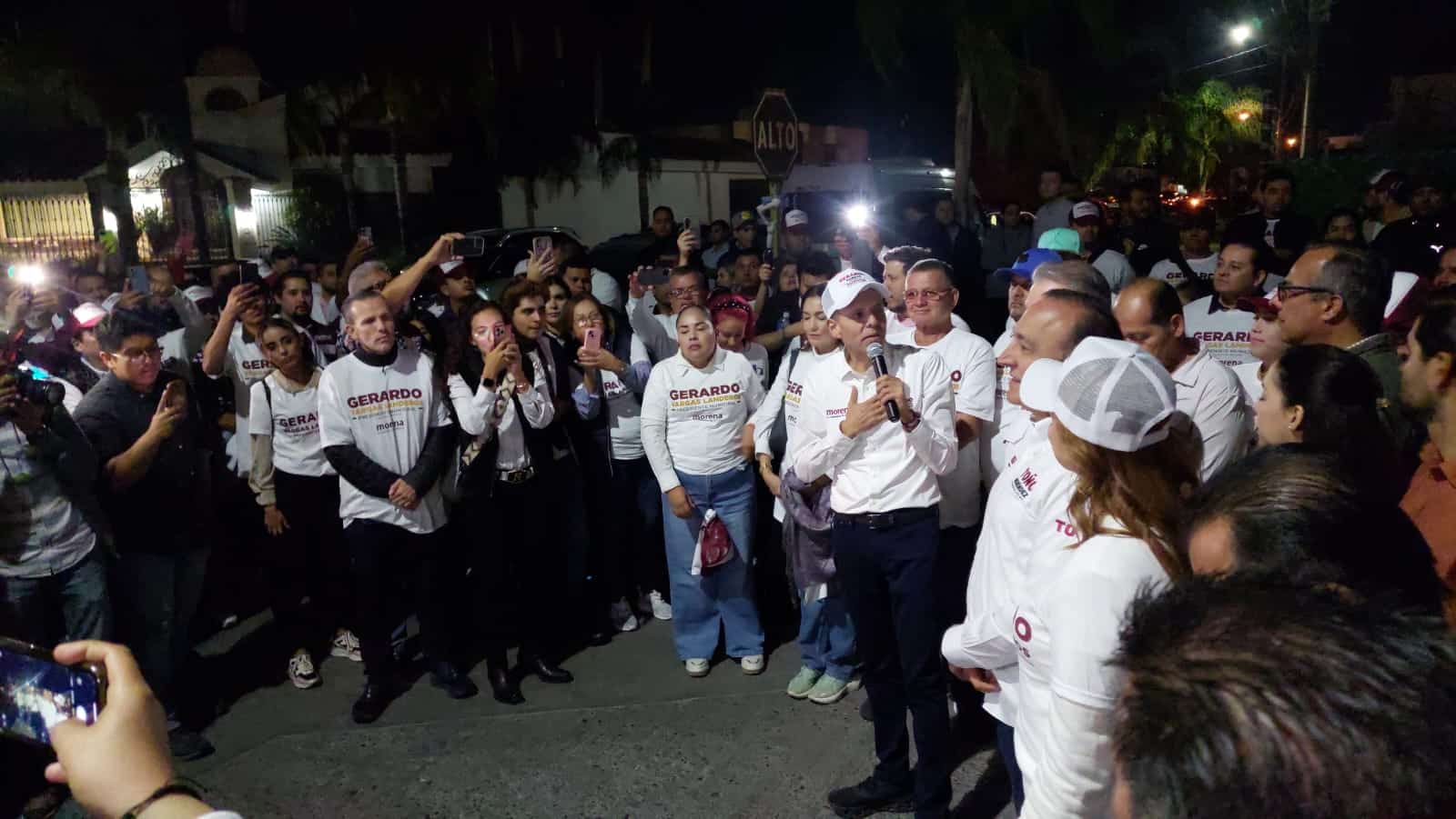 Gerardo Vargas Landeros inicia campaña en Los Mochis