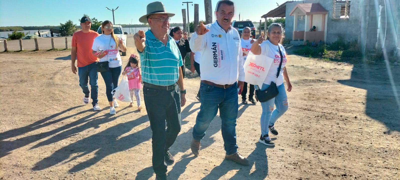 Germán Escobar Manjarrez, candidato de la Coalición Fuerza y Corazón por México, a diputado federal por el distrito 06.