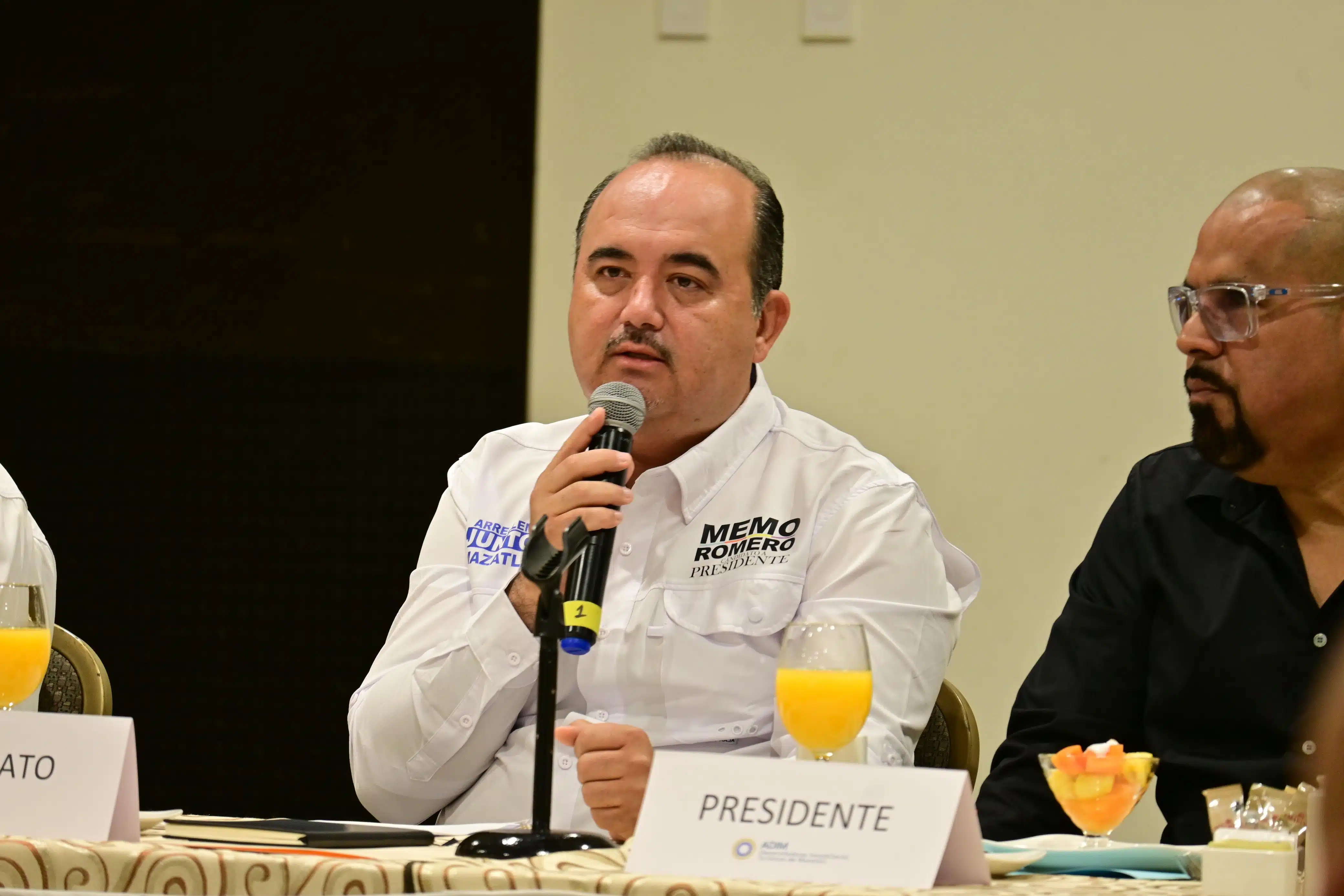 Guillermo Romero, candidato a la alcaldía de Mazatlán