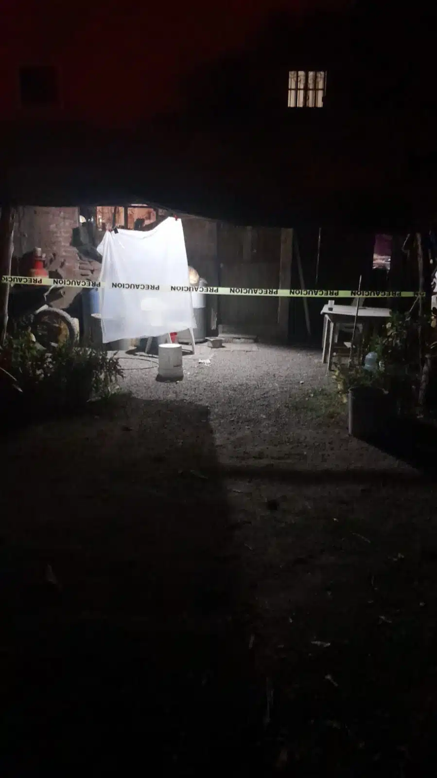 El incidente ocurrió en una vivienda en la comunidad de Tecualilla.