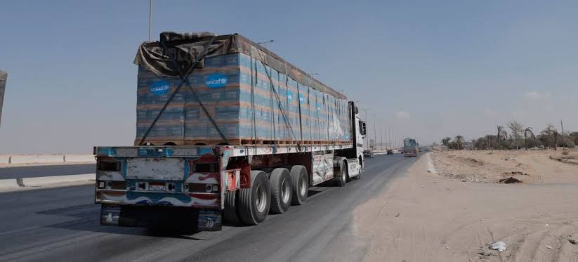 Ingresa ayuda humanitaria a Gaza por puerto de Asdod