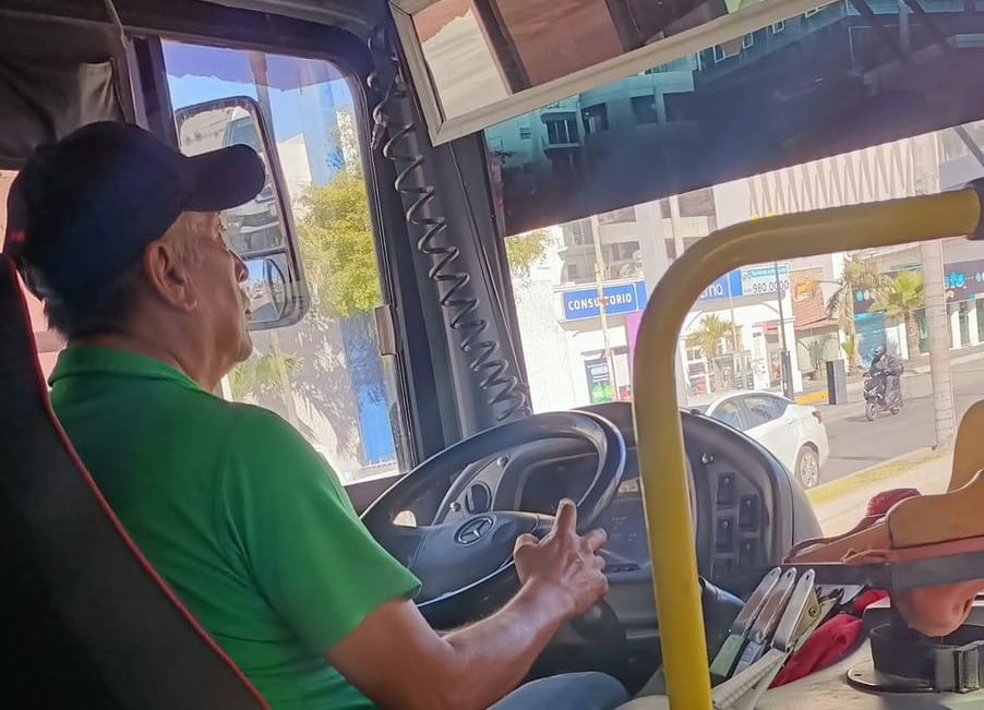 jubilacion de operador de camión urbano en mazatlan
