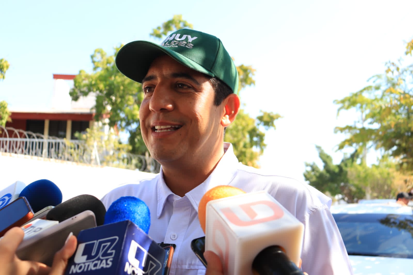 Jesús Valdés, candidato al Senado de la República por el Partido Verde Ecologista.
