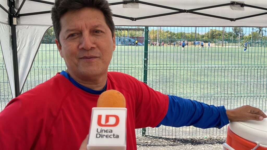 Jorge Beltrán, coordinador del Torneo Futbolito Bimbo 2024 Mazatlán, en entrevista con Línea Directa
