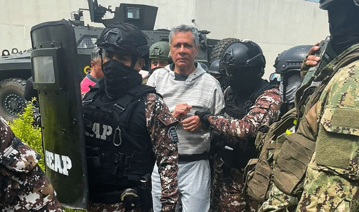 Jorge Glas envía cartas a presidentes de México y Colombia desde prisión