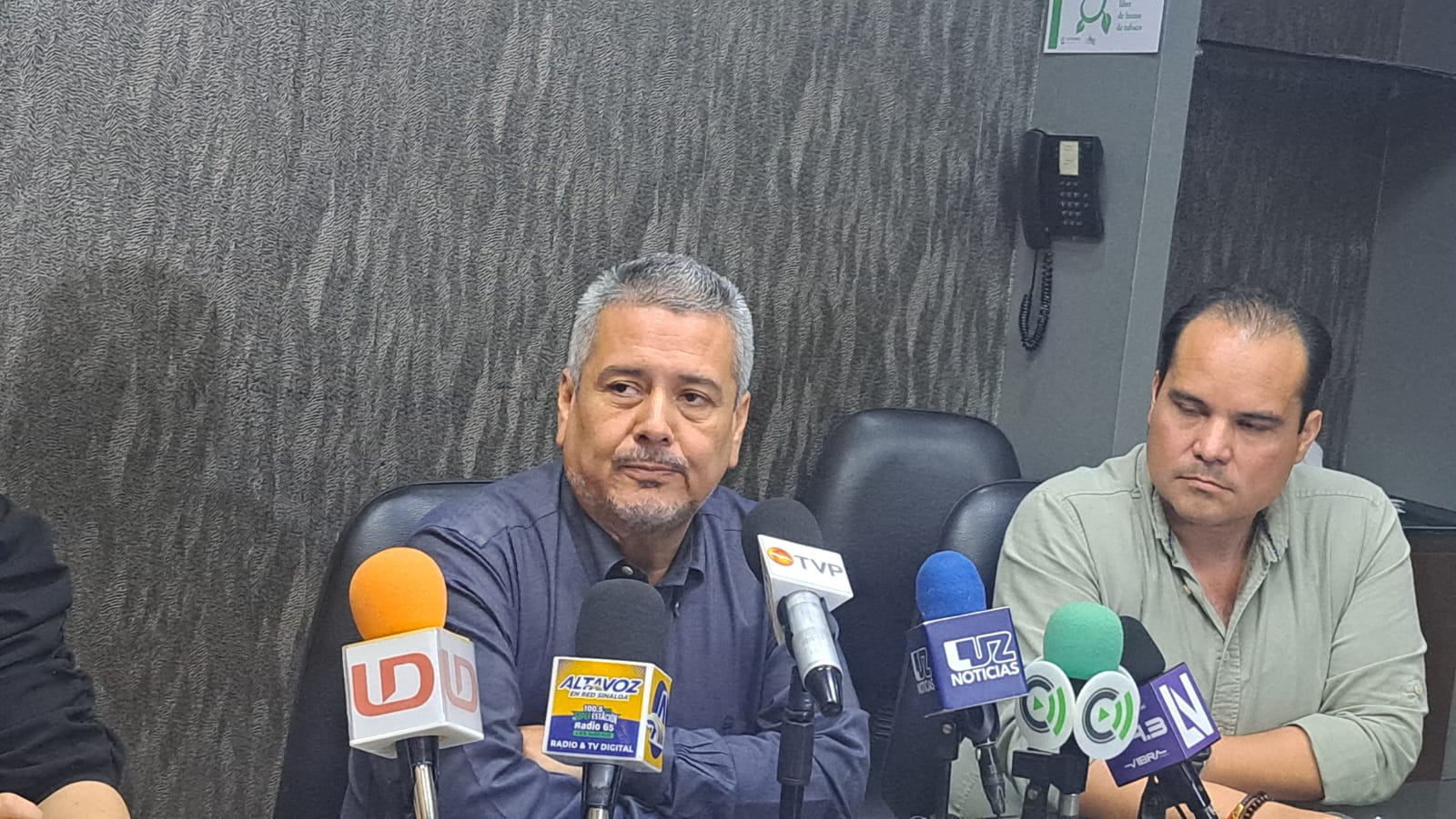 José Ramos Ortiz en rueda de prensa