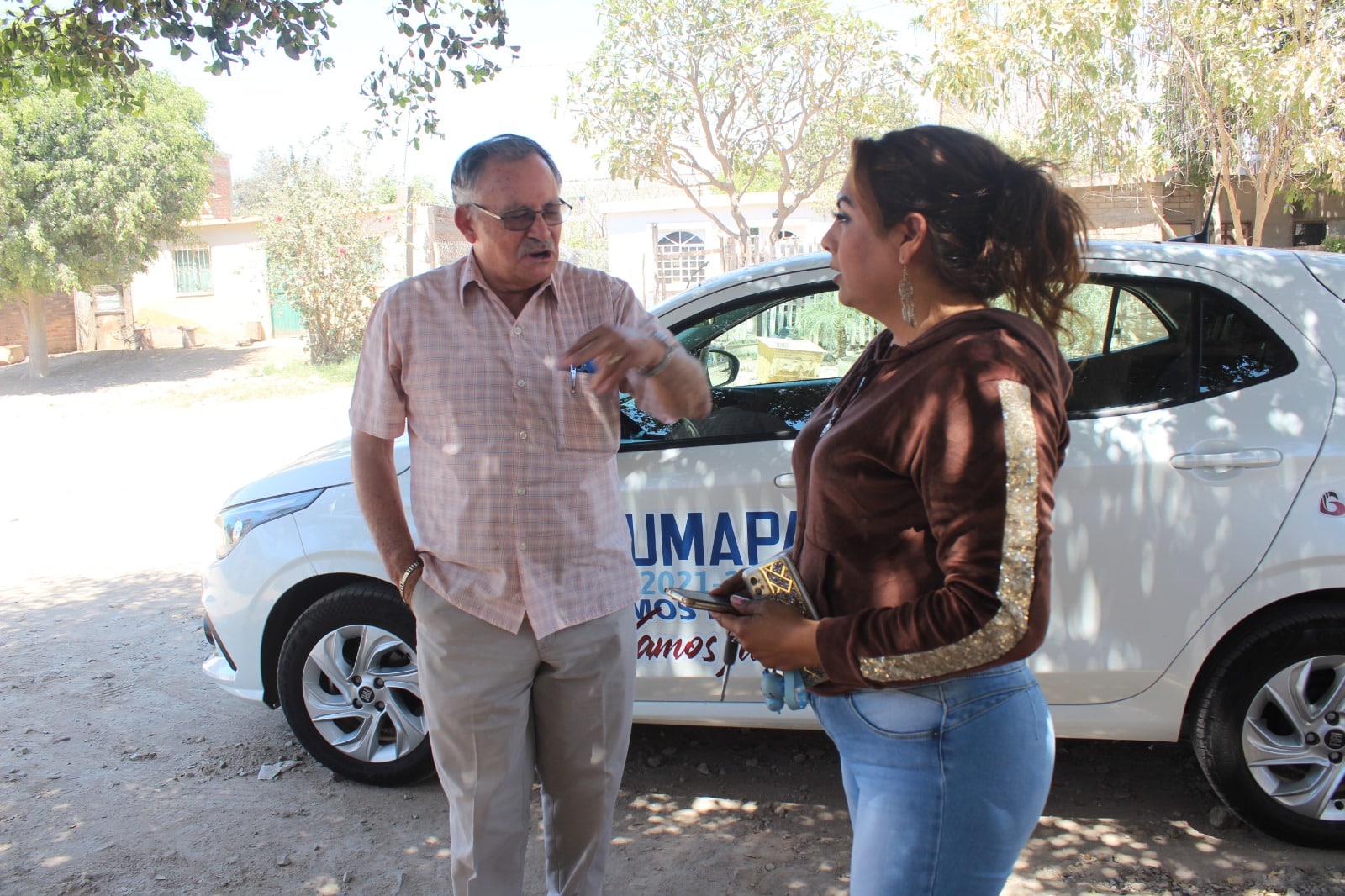 Autoridades de la Jumapag recorrieron las comunidades de Ruiz Cortines.