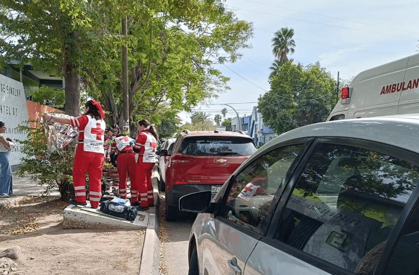 Paramédicos de Cruz Roja