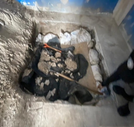 FGR catea bodega y localiza más de 2 mil 500 litros de combustible en Casa Redonda, Mazatlán