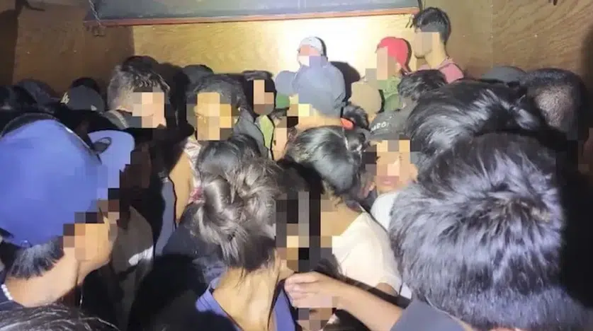Rescatan a 116 migrantes en Zacatecas