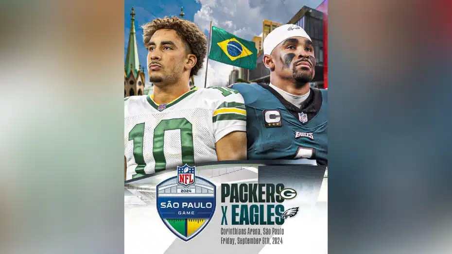 Jugarán el Green Bay Packers vs Philadelphia Eagles en Brasil