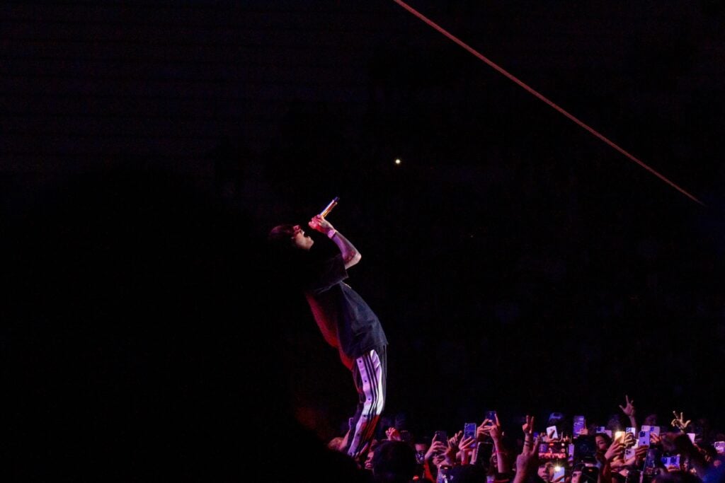 Natanael Cano en concierto en Los Mochis