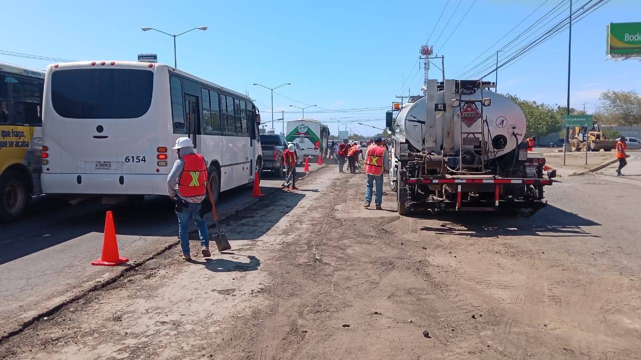 Iniciaron trabajos de construcción del puente vehicular a desnivel en el cruce del libramiento Luis Donaldo Colosio y avenida Múnich.