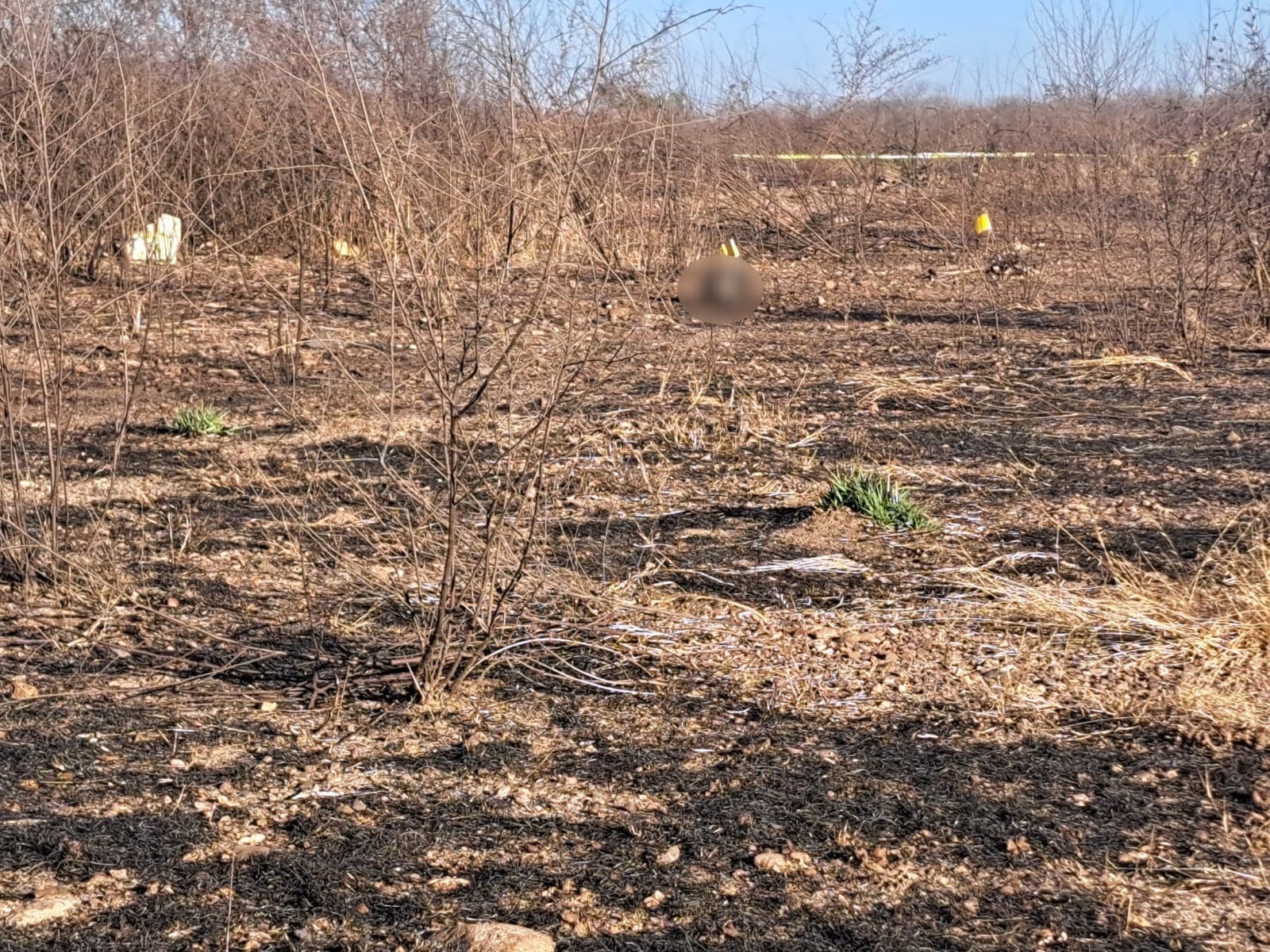 Hallazgo de una osamenta humana en Culiacán