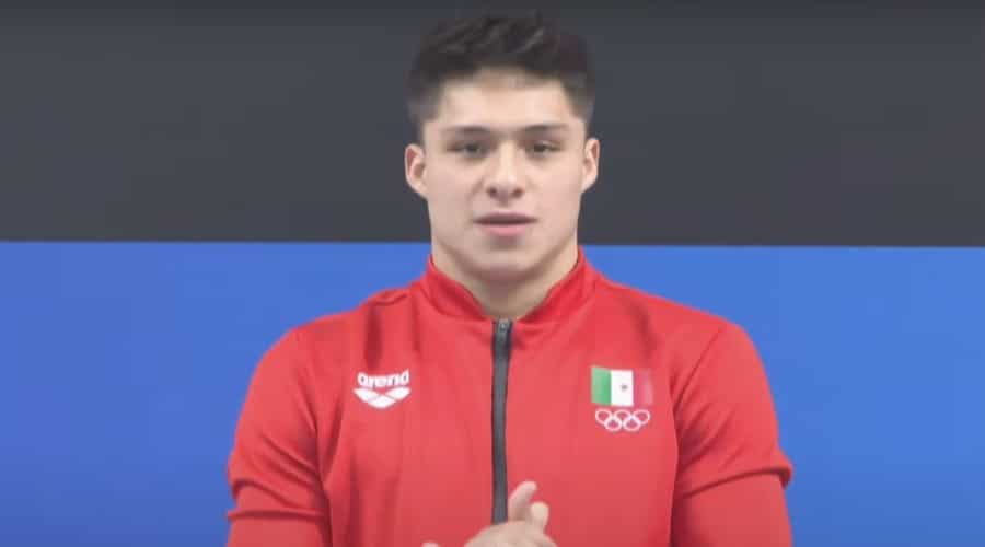 Osmar Olvera sube al podio en la Súper Ronda de Copa del Mundo de Clavados con sede en China