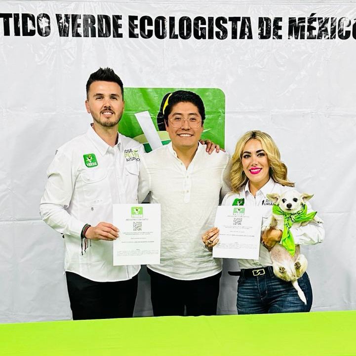 José “Pepín” Aispuro Calderón buscará la diputación por el distrito 17 y Rebeca Alejandra Uriarte Ordoñez, el distrito 12