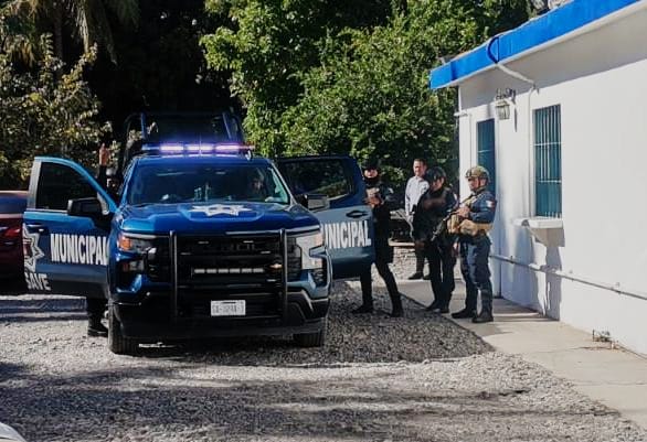 Patrulla de la Policía Municipal de Guasave