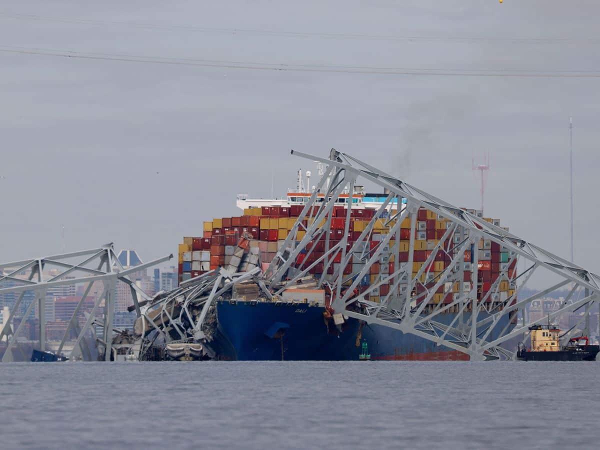 Prevén ingenieros estadounidenses que en mayo se reabrirá canal de Baltimore