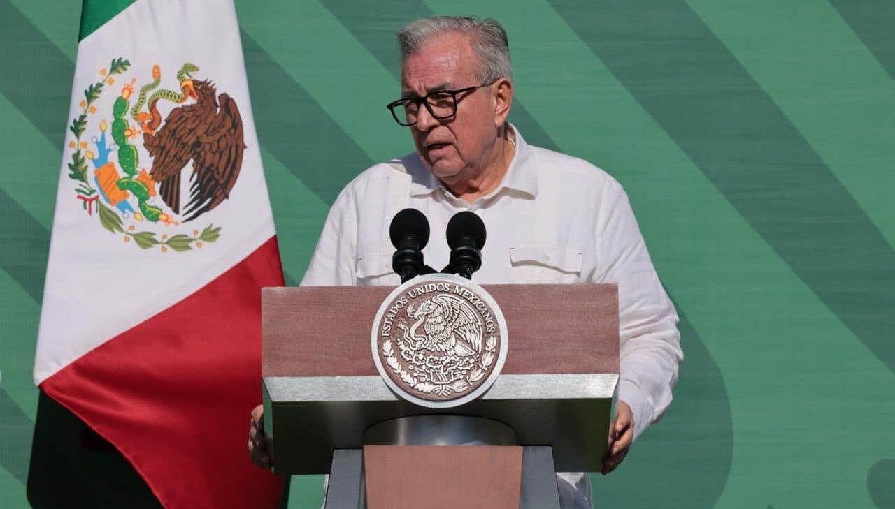 Rubén Rocha Moya, gobernador de Sinaloa.