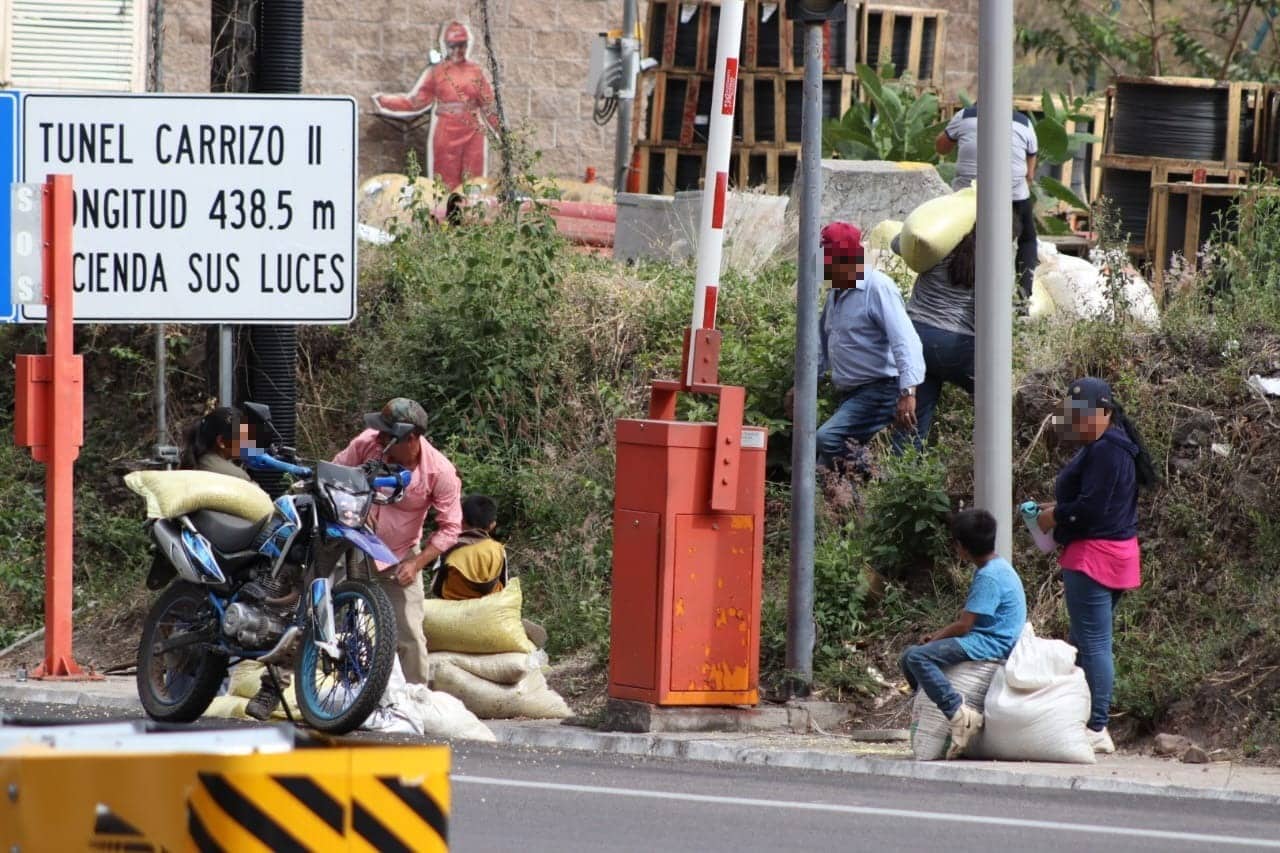 Rapiña tras accidente