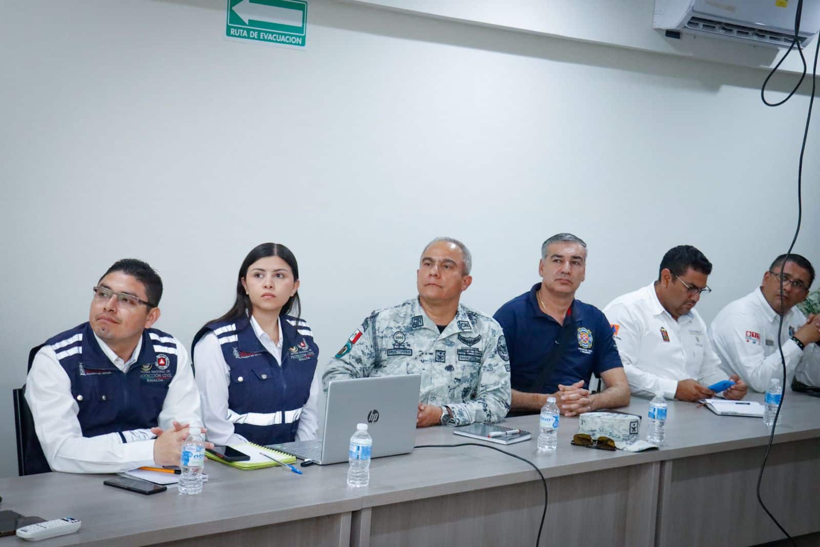 Primera reunión por parte de Protección Civil Estatal para formar un estrategia para combatir los incendios forestales