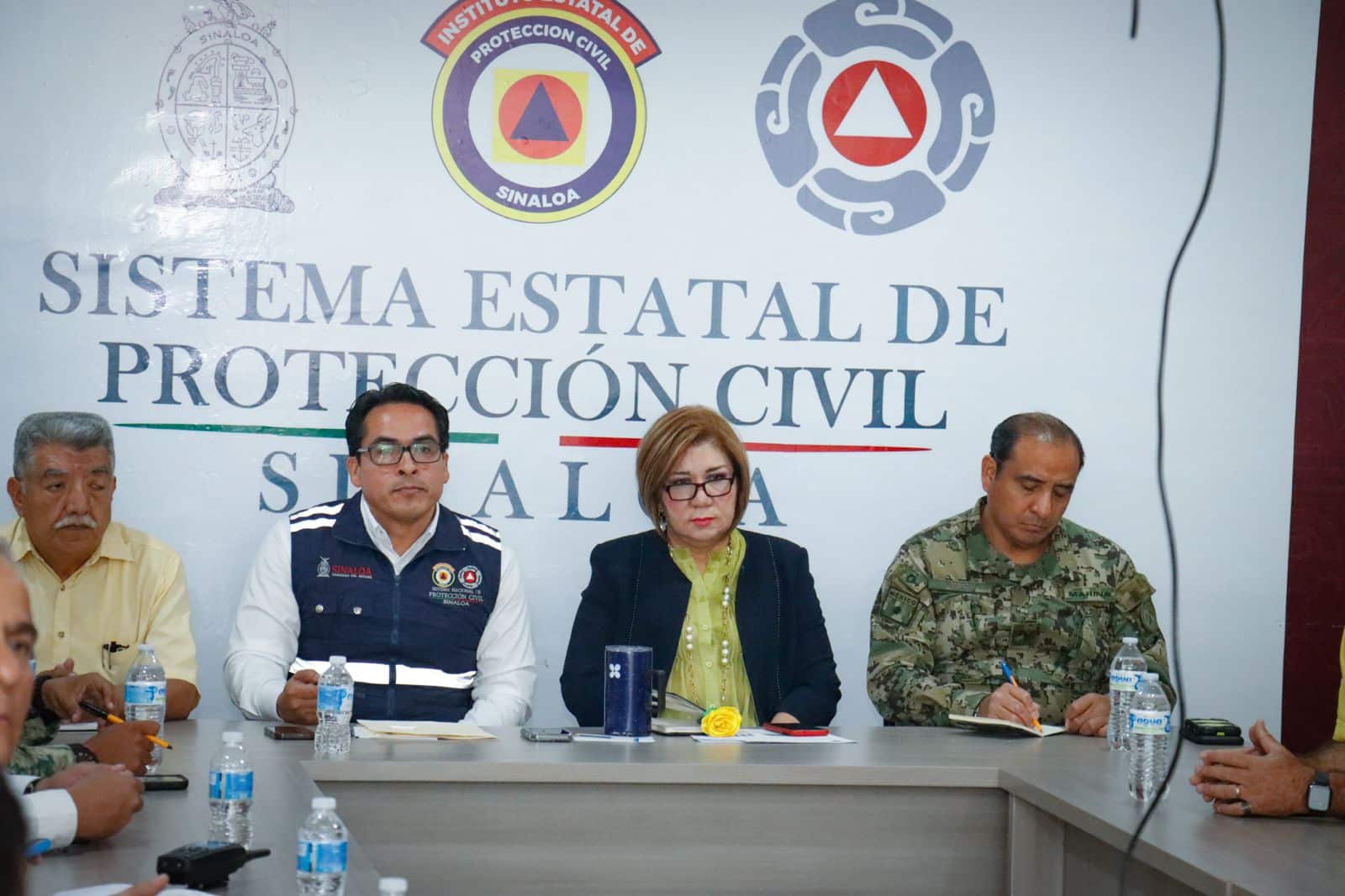 Primera reunión por parte de Protección Civil Estatal para formar un estrategia para combatir los incendios forestales