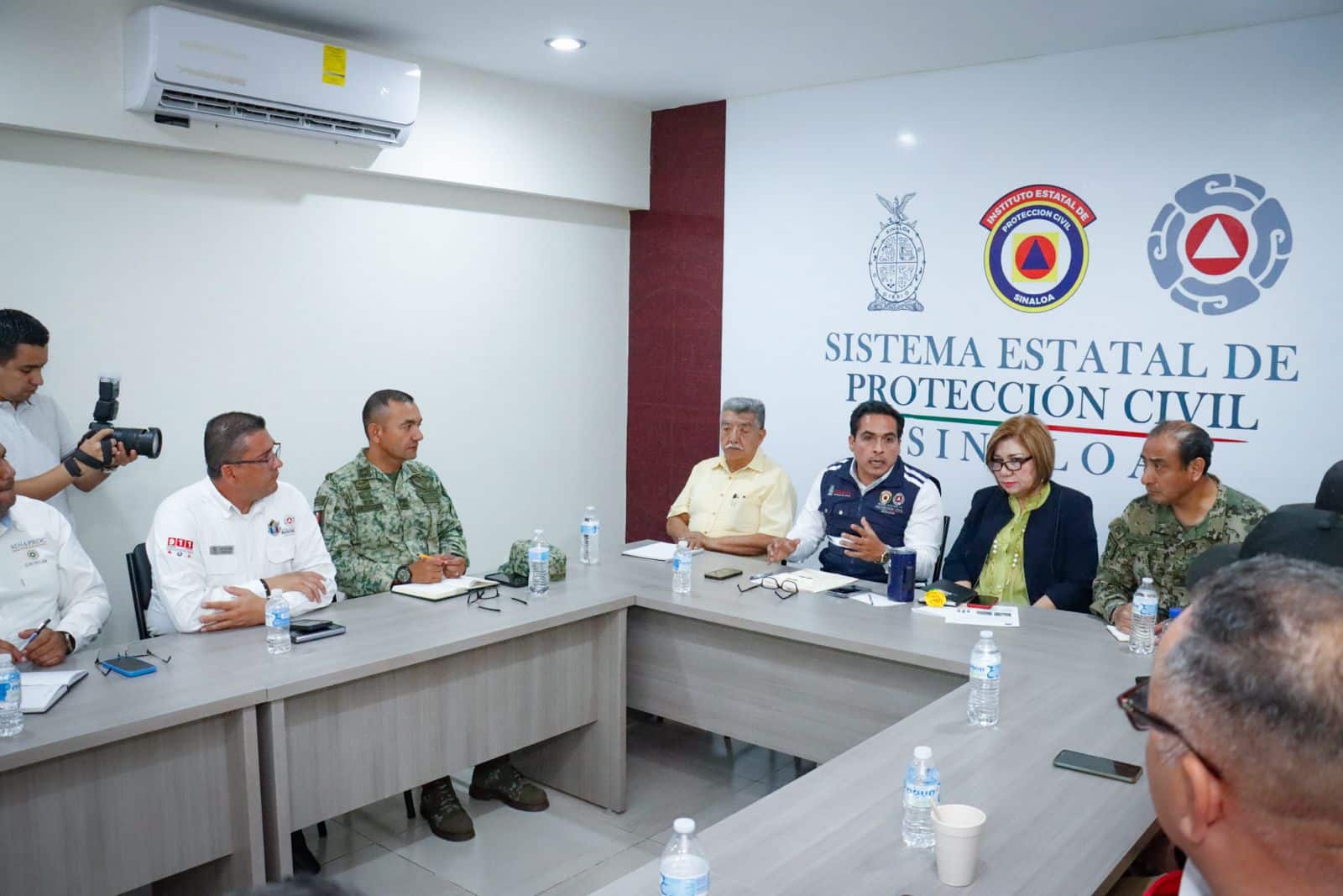 Primera reunión por parte de Protección Civil Estatal para formar un estrategia para combatir los incendios forestales